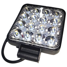 Фара робоча квадратна світлодіодна(широкий промінь)48W AGH