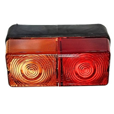 Ліхтар задній лівий(пластиковий корпус)(вир-во Україна,Руслан-Комплект)