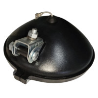 Фара галогенна протитуманна(металевий корпус)(Руслан-Комплект)