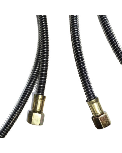 Трубка манометра масла металлическая оплетка 2м.