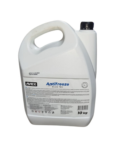 Антифриз AVEX Blue TEC MEG -42 °G11 10кг(синій)(моноетиленгликоль Іспанія)