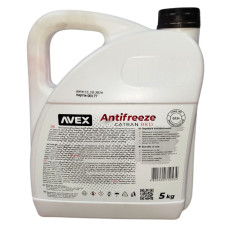 Антифриз AVEX Catran Red MEG -42 °G12+ 5кг(червоний)(моноетиленгликоль Іспанія)