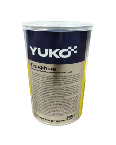 Графитная смазка 1л/08кг (з/банка) YUKO