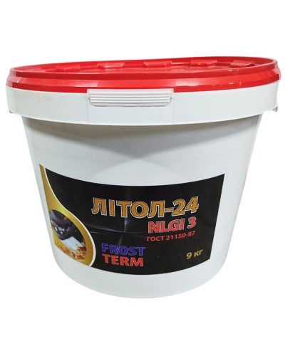 Літол 24 змазка 9,0 кг  Frostterm