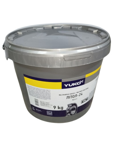 Литол-24 ведро 10л\9кг YUKO