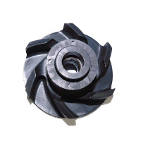 Крильчатка водяного насоса нового зразка(пластик)