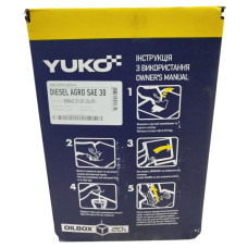 Масло моторне YUKO Disel Agro 20л (перевещує властивості М10Г2к-Ойлбокс)