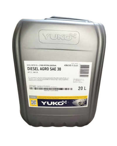Масло моторне YUKO Disel SAE 30 20л