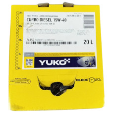 Масло моторне YUKO Turbo Disel 15w40 20л/18кг ойлбокс