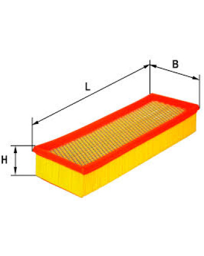 Фільтр кабіни/кондиціонера нового зразку(350х120х50)МТЗ-923-3522