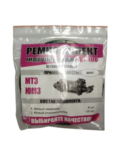 Ремкомплект гідроциліндра ЦС-100(старого зразка)