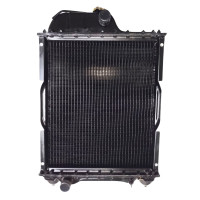 Радиатор МТЗ 4-х рядний (алюмінійєвий с мет. бачками)(аналог)