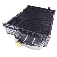 Радіатор МТЗ сердц. алюміній з метал. бачками (вир-во Україна,Промтрансенерго)