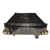 Радіатор МТЗ сердц. алюміній з метал. бачками (вир-во Україна,Промтрансенерго)