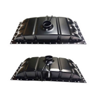 Бак радіатора верхній(латунь)(аналог)