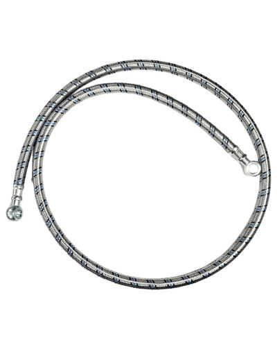 Трубка (1,5м) со штуцерами в металлическом оплетении