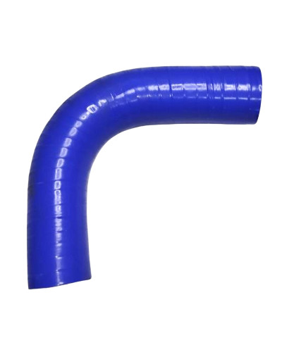 Патрубок радіатора верхній (силікон - синій)