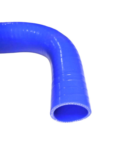 Патрубок радіатора верхній (силікон - синій)