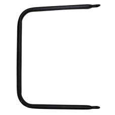 Труба кріплення зеркала коротка 340х470мм(аналог)