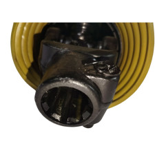 Кардан середній тригранна труба 8х6 800-1100мм (хрестовина 30,2х82) VTP