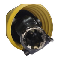 Кардан середній тригранна труба 8х8 800-1100мм (хрестовина 30,2х82) VTP