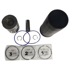 ПоршнекомплектД-260(група М)(гільза+поршень+кільця+палецьD38)ЕВРО2(JFD-PREMIUM)