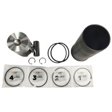 Поршнекомплект СМД-20(гільза+поршень+кільця+палець+ргв) 4 канавки(JFD-PREMIUM)