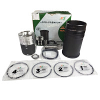 Поршнекомплект ЯМЗ-236(гільза+порш.+кільця+палець)(JFD-PREMIUM)