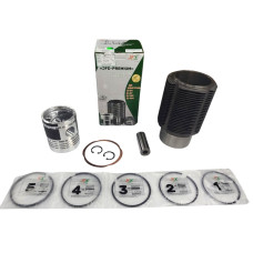 Поршнекомплект Д-144 5канавок(циліндр+поршень+кільца+палець)(JFD-PREMIUM)