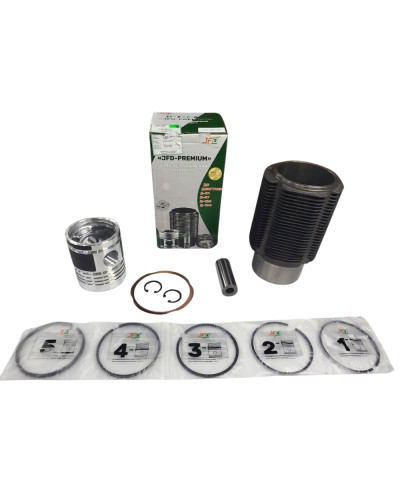 Поршнекомплект Д-144 5канавок(циліндр+поршень+кільца+палець)(JFD-PREMIUM)