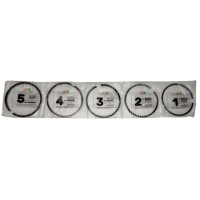 Кільця поршневі(поршнекомплект)5 канавок(JFD-PREMIUM)