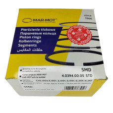 Кільця поршневі СМД-17КН,19,20(5канавок) (моторокомплект) MAR-MOT(вир-во Польща)