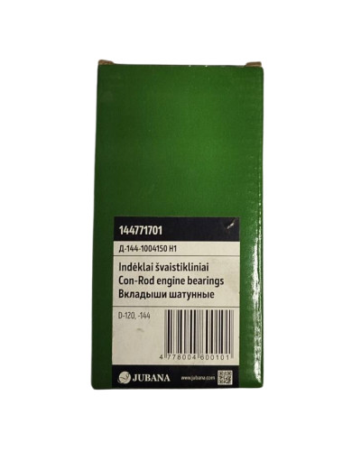 Вкладиші Д-144( шатунні) Н1(Jubana)