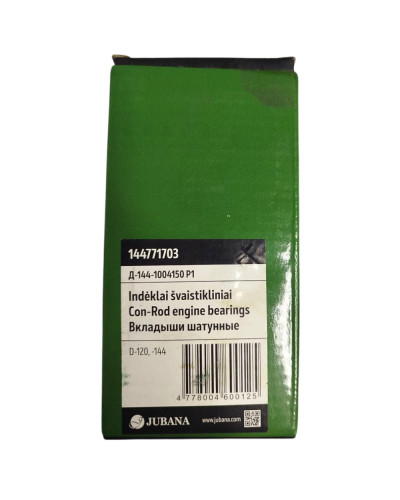 Вкладиші Д-144( шатунні) Р1(Jubana)