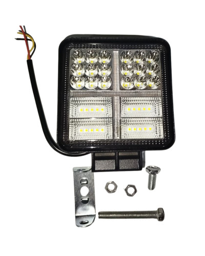 Фара робоча квадратна світлодіодна мультифункціональна 114W