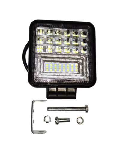 Фара робоча квадратна світлодіодна мультифункціональна 126W