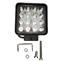 Фара робоча квадратна світлодіодна(вузький промінь)48W AGH