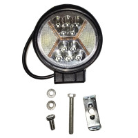 Фара робоча кругла світлодіодна мультифункціональна 48W