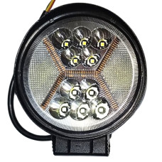 Фара робоча кругла світлодіодна мультифункціональна 48W