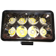 Фара робоча прямокутна світлодіодна 90х155мм 24W