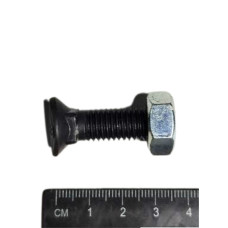 Болт спеціальний М10х37 напівпотайний овал з гайкою