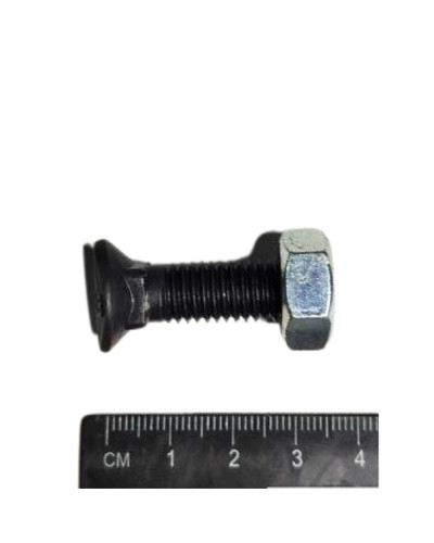 Болт спеціальний М10х37 напівпотайний овал з гайкою