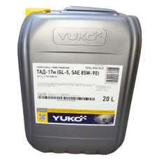 Олива трансмісійна YUKO ТАД-17и (GL-5, 85W90) 20л/17,5кг