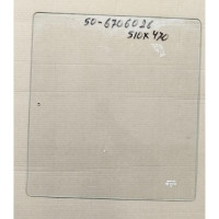 Скло заднє МТЗ-50 510х470мм(вир-во Білорусь,Гомельскло)