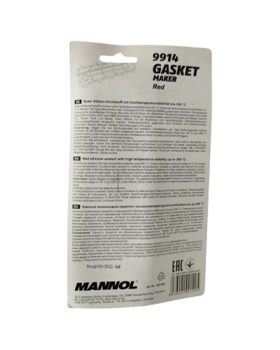 Герметик силіконовий червоний 85г Mannol