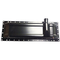 Бак радіатора нижній (металевий)