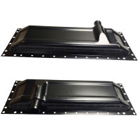 Бак радіатора нижній (металевий)