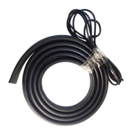 Ущільнювач переднього скла з замком (кабіна нов.зразка) ЮМЗ(L=3810мм)