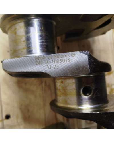 Вал колінчатий Д-245.30Е2 (9 отв) (МАЗ)(вир-во Білорусь,ММЗ) Вал колінчатий Д-245.30Е2 (9 отв) (МАЗ)(вир-во Білорусь,ММЗ)