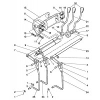 Тяга (коротка, кругла)(вир-во Білорусь,МТЗ)